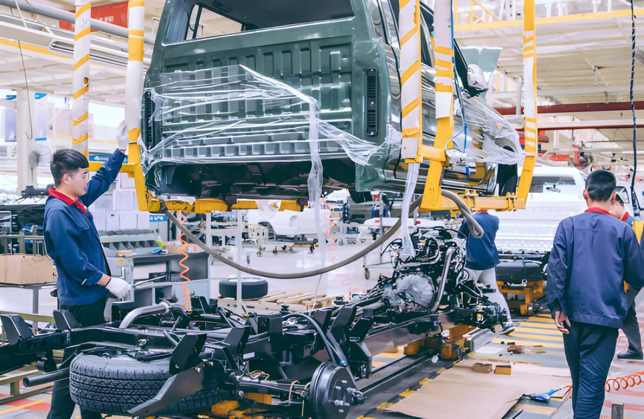 Assembly line detail
