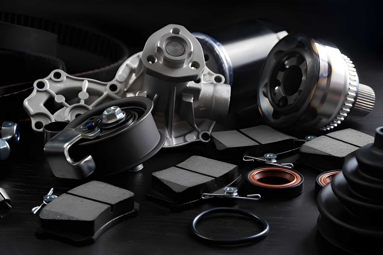 Close-up automotive parts