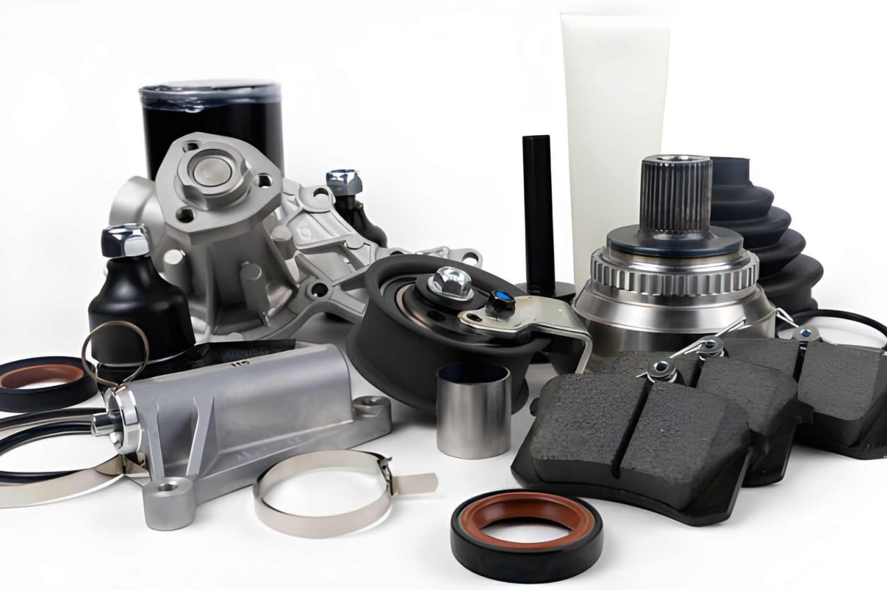 Precision parts close-up