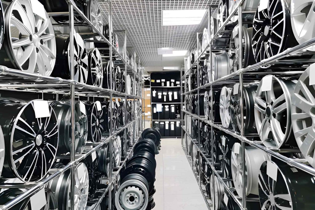 Silver wheel lineup